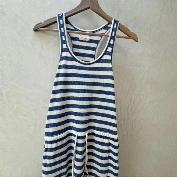 Lou & Grey || By Loft Sleeveless Racerback Nautical Stripe Maxi Dress XS - Picture 7 of 7